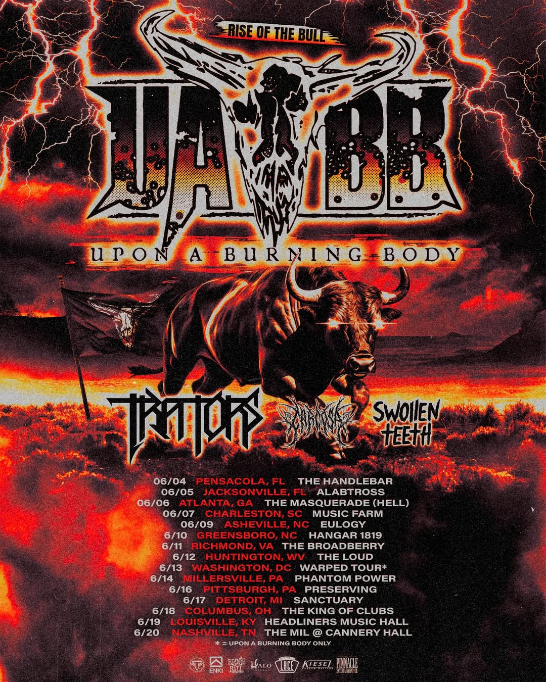 Traitors Rise of the Bull Tour Poster 2026